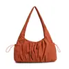 Nova bolsa feminina da moda estilo coreano, bolsa tote versátil, bolsa de ombro e bolsa de mão