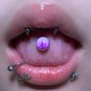 Flor Difuminada Ojo Mágico Pupila Lengua Uña Dulce Perforación Punk Lindo Ins Estiloso Yiwu Joyería Accesorios Transfronterizos