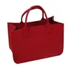 Bolsa de Feltro Personalizada Ano do Carneiro 2026 Novo Estilo Espessa Grande Capacidade Bolsa Tote Criativa Presente de Ano Novo Bolsa Tote da Moda