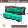 Tren de Juguete Eléctrico a Vapor Retro Transfronterizo con Vías, Vagones a Juego y Accesorios de Locomotora para Niños