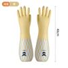 Guantes de Goma, Nitrilo, Ojos Grandes, Estilo Divertido, Forrados de Felpa, para Lavar Platos, Tareas del Hogar, Trabajo en la Cocina, Impermeables, Lavandería, Invierno, Antideslizantes, Engrosados