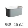 Lixeira de parede sem furos estilo japonês colada na parte de trás da porta lixeira de parede lisa com placa de pressão