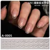 Nova película invisível para nail art da Zhengxiang, película de extensão, gel UV, molde transparente para unha francesa, reparo de unha, extensão de unha, adesivos para nail art