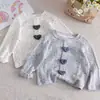 Camiseta Nueva de Otoño 2026 para Niñas con Estampado de Corazones, Top Coreano de Manga Larga con Lunares para Bebé Niña, Camiseta Básica de Primavera y Otoño para Niños