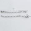 Aleación 18K14K pulsera tejida a mano con cuentas collar llavero más cadena larga cadena de cola accesorios de joyería