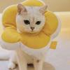 Collar para Mascotas, Collar Isabelino para Gatos, Collar de Cuello Impermeable Estilo Flor, Gorro Suave para Perros Anti-Lameduras, Gorro Anti-Mordeduras
