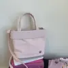 Bolso de Mano de Lona de Nylon Coreano para Mujer 2025 Nuevo de Moda Casual Bolso Tote Versátil Bolso Cubo Cruzado