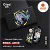 Adequado para Switch Oled Capa Macia TPU Dividida Case Protetora Ns Cyberpunk Edge Runner