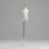 Maniquíes Props Dorados de Medio Cuerpo para Niños para Exhibición de Ropa Infantil, Maniquí de Cuerpo Completo para Niños, Fotografía de Vestidos de Baile