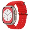 Adequado para Apple Watch 8ª Geração Ultra Watch 49mm Pulseira de Silicone Oceano para Apple Watch Substituição Modelo Apple