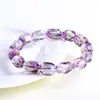 Pulsera Jiuya de Cristal Grado 7A Amatrina Natural Venta Directa de Fábrica de Pulseras de Amatrina