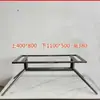 Base de soporte para mesa de centro apartamento estante de mesita de noche pata mesa trípode mármol lateral placa de roca soporte de ángulo pequeño piso