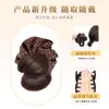 Adereço de Cabelo Coque com Presilha de Garra Estampa de Leopardo Ferramenta de Penteado para um Coque Cheio na Parte de Trás da Cabeça, Adereço de Cabelo Realista para Rabo de Cavalo Baixo