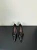 2026 Estilo Nuevo de Principios de Primavera Moda Madura Zapatos de Salón de Punta y Boca Baja para Mujer con Tacones Finos, Zapatos de Trabajo Versátiles y Elegantes, Tacones Altos