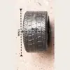 [Rueda Universal para Autocaravana] Rueda de Rodamiento de Goma Engrosada, Empuje y Tracción Suaves, Fácil de Manejar en Caminos Irregulares