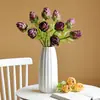 Nova flor artificial alcachofra fruta sala de estar varanda decoração planta artificial arranjo de flores alcachofra decoração flor artificial transfronteiriça
