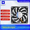 Ventilador de Condicionador de Ar de Estrutura Quadrada 8010 de Bola Dupla Hidráulico/Contendo Óleo Purificador Máquina de Aromaterapia Projetor Refrigeração de Eletrodomésticos