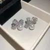 Série Cinza Argola de Prata Brilhante Pérola Geométrica Brincos de Luxo Acessível Brincos de Nicho de Alta Qualidade Coleção de Brincos da Moda Tendência
