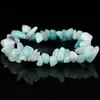 Pulseira de cascalho natural 5-8mm, fio elástico de ametista extensível Temu AliExpress TK explosões transfronteiriças