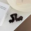 Pinza para el pelo de acetato estilo coreano, pinza de tiburón geométrica simple, pinza de garra de tamaño mediano para la parte posterior de la cabeza, pinza de garra de alta gama para coleta