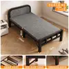 Cama Dobrável Cama de Sesta para Uma Pessoa Escritório em Casa Quarto de Aluguel Simples Conveniente Cama Individual para Adulto Cama de Cuidados Temporários