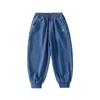 [Não Desbota Facilmente] Jeans de Outono para Meninos Cotton Hall Roupas Infantis Primavera e Outono Calças Infantis Calças Casuais