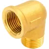 Codo de 90 Grados con Rosca Macho y Hembra Conector Rápido Accesorios para Tuberías 1/8 Pulgada 1/4 Pulgada 3/8 Pulgada 1/2 Pulgada 3/4 Pulgada 1 Pulgada