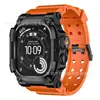 Correa iWatch S11 es Adecuada para Correas de Apple Watch, Correa de Reloj Integrada de Metal de Silicona Frogman, Correa de Alta Gama Año del Caballo