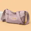Bolso grande de moda y sencillo para mujer, bolso tote ligero para el día a día, bolso de hombro versátil, bolso cruzado de lona