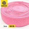 Fornecimento no Atacado Imediato de 20 Coloridas Faixas Elásticas Coloridas em Formato de Diamante com 5cm de Largura Faixa de Punho de Luva de Chenille Colorida para Limpeza de Carro