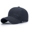 Nova Coleção de Primavera Boné de Beisebol Masculino Roupas Casuais Tecido Chapéu de Sol Casual Spliced Brim para Meia-Idade e Idosos
