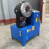 Máquina de encolhimento de tubo de aço com cabeça ajustável multidirecional Máquina de crimpagem de tubo de aço para andaime de construção Máquina de prensagem de tubo de aço para cremalheira