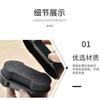 Cera para Zapatos, Cepillo para Zapatos, Esponja, Herramienta para Pulir Zapatos de Cuero, Aceite Universal de Mantenimiento para Cuero Incoloro Negro Marrón, Pulidor de Zapatos de Cuidado Elegante