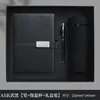 Caderno A5 com fecho de fivela, bloco de notas para reuniões de escritório corporativo, caneca térmica, conjunto de caixa de presente com logotipo personalizado