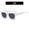Gafas de sol cuadradas retro europeas y americanas 2022, nueva tendencia, parasol anti-ultravioleta, gafas de sol cuadradas de alta gama para mujer