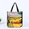 Bolsa criativa não tecida, bolsa personalizada com revestimento não tecido, logotipo impresso, publicidade turística, bolsa promocional personalizada