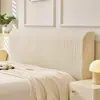 Funda para Cabecero de Cama Personalizada Cubierta Completa Funda Elástica para Cabecero Protector de Cabecero Nórdico Funda de Respaldo para Cabecero de Madera Maciza Acolchado Suave A prueba de Polvo