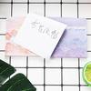 Hermoso paisaje estilo Ins, notas adhesivas, bricolaje, material de cuenta manual, pegatinas, decoración artística, bloc de notas con mensajes para estudiantes