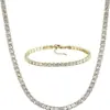 Europa y Estados Unidos comercio transfronterizo fila única doble drenaje garra de perforación cadena de eslabones pulsera collar de oro plata traje al por mayor
