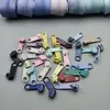 Saco de Zíper Colorido Codificado de Nylon Genuíno Ykk Nº 3 Bolso para Roupa Íntima Zíper Zíper para DIY Feito à Mão