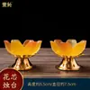 Conjunto de Buda de Vidro, Incensário, Vaso, Cálice para Água Benta, Lâmpada a Óleo, Xícara de Chá, Tubo de Incenso, Ornamentos para Sala Budista Doméstica