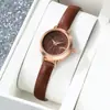 Venta Caliente Estilo Academia Reloj Examen Ins Moda Femenina Redondo Tendencia Esfera Redonda Reloj de Cuarzo Pequeño Redondo para Mujer Venta al por Mayor