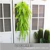 Helecho artificial de tacto real, hierba persa, decoración de suelo, pequeña planta verde, accesorios de pared para plantas al por mayor