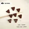 Colgante de Bandera Triangular Acrílico Materiales para Manualidades con Cuentas Cadena de Teléfono Llavero Colgante Accesorios Accesorios de Cuentas Sueltas