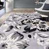 Venta Caliente de Amazon Alfombra para Sala de Estar con Tinta Salpicada y Flores Vintage Mesa de Café Sofá Cojín Completo Manta para Mesita de Noche de Dormitorio en stock