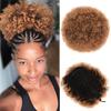 Pacote de Cabelo Europeu e Americano Transfronteiriço Acessórios para Perucas Rabo de Cavalo Coque Cabelo Crespo Africano Fofo Puxador Cabelo Cacheado Africano Bolsa Grande para Cabelo Africano