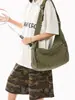 Bolsa de Lona Nueva de Verano Yuezhi 2026, Bolso Cruzado de Gama Alta con Gran Capacidad para Viajes Diarios y Deportes, Versátil Bolso Dumpling