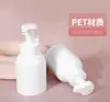 Venda Quente Frasco de Espuma Personalizado para Pet, Bomba de Espuma Mousse para Limpador Facial e Higienizador de Mãos, Embalagem de Frasco Plástico Personalizado para Cosméticos