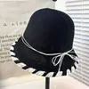 Sombrero de Paja Ganchillo Cuerda de Papel Ala Ancha Encaje Coreano Versátil para Todo Verano Sombrero Protector Solar Primavera Verano Sombrero de Playa para Vacaciones de Mujer