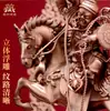 Pueblo Tibetano Cobre Morado Protector Dharma Zima Uso en Interiores Hogar Protector Dharma Zima Estatua de Buda de Bronce Adorno de Escritorio